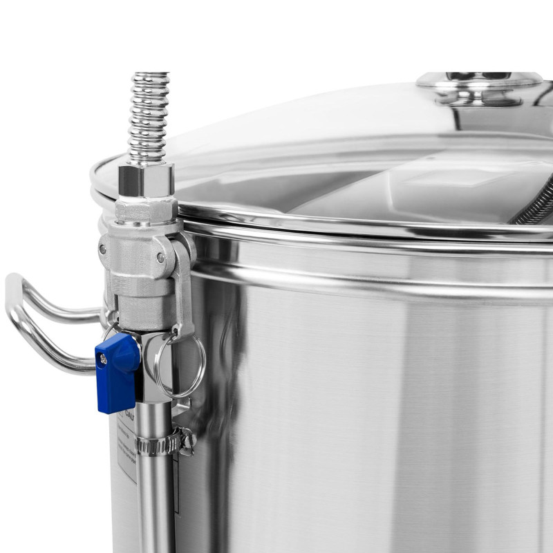 Košės virdulys alaus gamybai nerūdijančio plieno 2500W LCD 60L