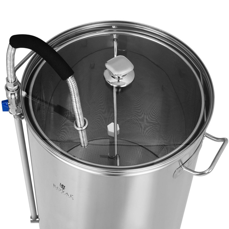 Košės virdulys alaus gamybai nerūdijančio plieno 2500W LCD 60L