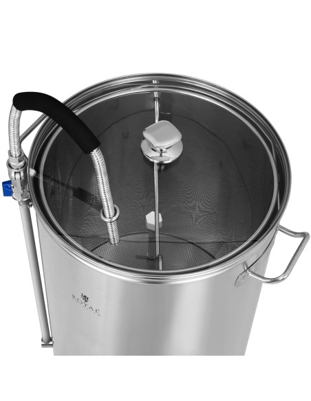 Košės virdulys alaus gamybai nerūdijančio plieno 2500W LCD 60L Košės virdulys alaus gamybai nerūdijančio plieno 2500W LCD 60L