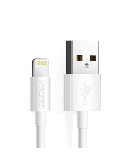 USB-A kabelis – Lightning MFI 1,8 m sertifikuotas baltas USB-A kabelis – Lightning MFI 1,8 m sertifikuotas baltas