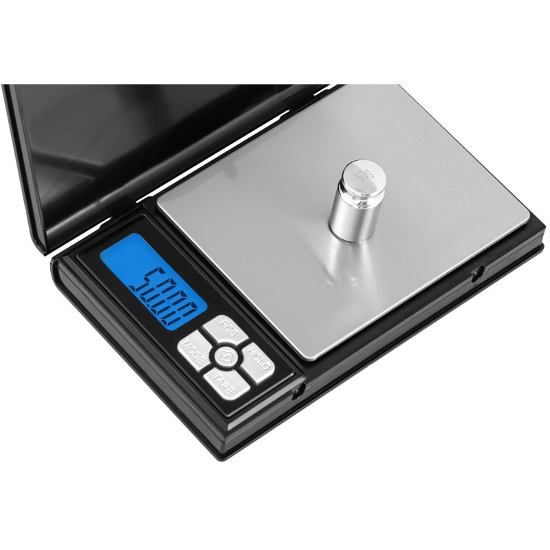Preciziniai kišeniniai papuošalų skalės gabalėlių skaičiavimo LCD 0,5 kg / 0,01 g