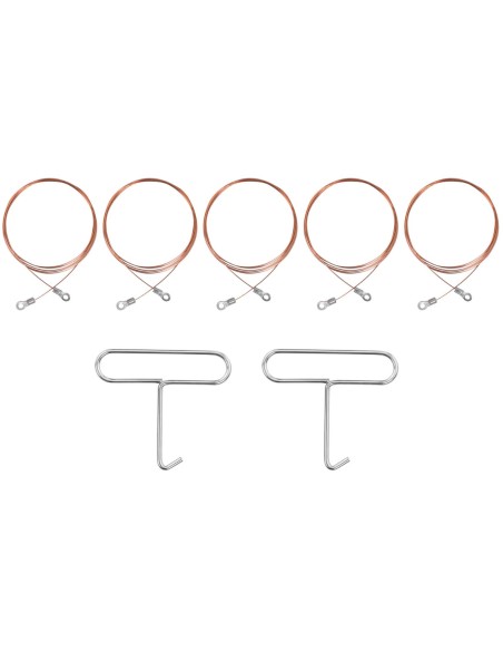 Mašininis terminis peilis polistirolui pjauti SET 5 x viela 107 cm Mašininis terminis peilis polistirolui pjauti SET 5 x viela 107 cm