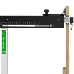 Mašininis terminis peilis polistirolui pjauti SET kronšteinas platus stovas 5 x viela 130 cm