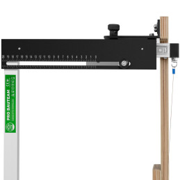 Mašininis terminis peilis polistirenui pjauti SET kronšteino rėmas 5 x viela 130 cm