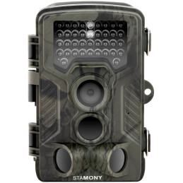 Kameros gaudyklės miško kamera su judesio jutikliu 8MP F-HD 20m IR LED USB
