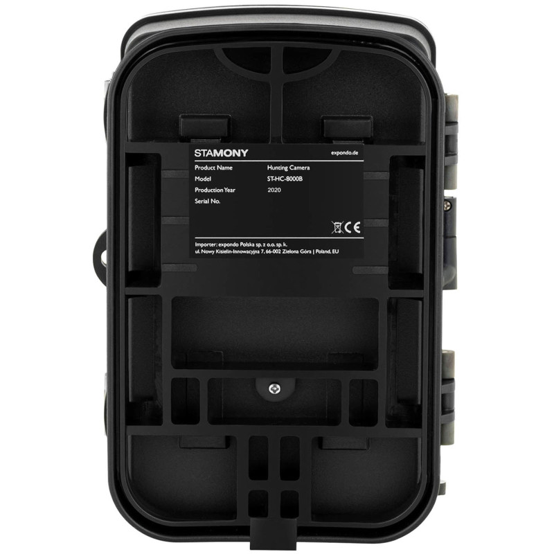Kameros gaudyklės miško kamera su judesio jutikliu 8MP F-HD 20m IR LED USB