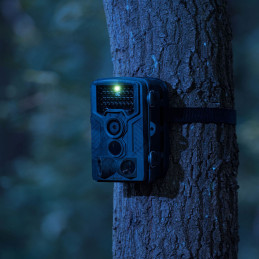 Kameros gaudyklės miško kamera su judesio jutikliu 8MP F-HD 20m IR LED USB