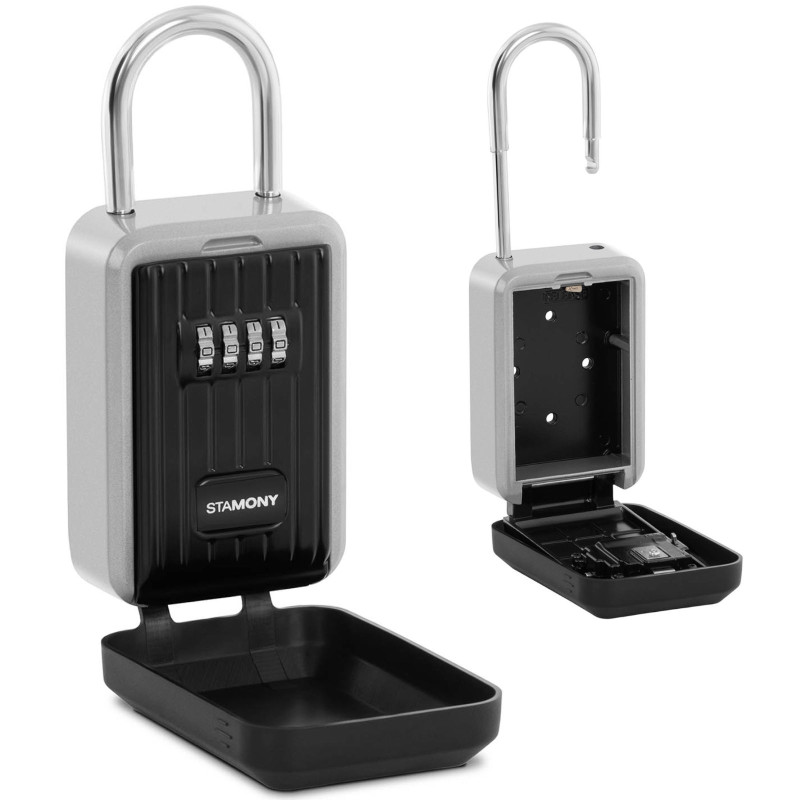 Seifas raktams su spyna ir pakabinama spyna + SCREEN ST-KS-300N Seifas raktams su spyna ir pakabinama spyna + SCREEN ST-KS-300N