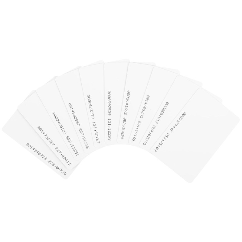 Proximity EM kortelė RFID skaitytuvo kodiniam užraktui 125 kHz - 10 vnt.