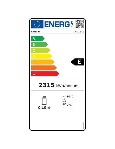 Gėrimų šaldytuvo plieninė 54 l juoda vitrina