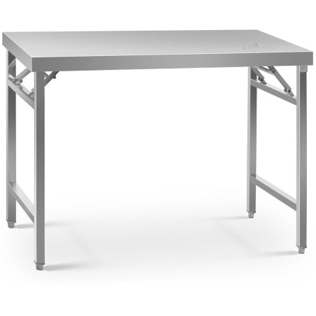 Nerūdijančio plieno sulankstomas laboratorinis stalas 120 x 70 cm Nerūdijančio plieno sulankstomas laboratorinis stalas 120 x 70 cm
