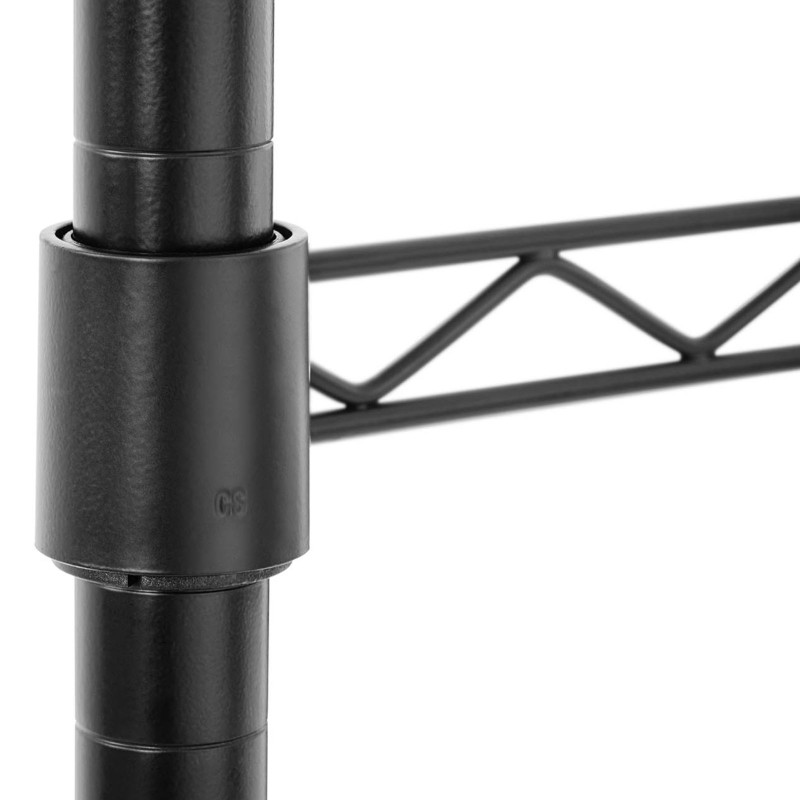 Vielinė kabykla drabužiams rūbinei 2 lentynos 2 pakabos 120 x 45 x 199,5 cm iki 200 kg
