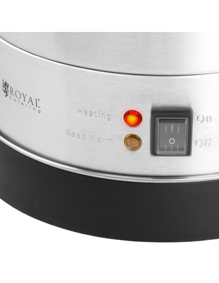 Warnik karšto vandens šildytuvas dvisienis plieninis 14.5L 2500W