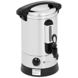 Warnik karšto vandens šildytuvas dvisienis plieninis 6.5L 1500W