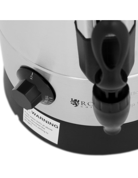 Warnik karšto vandens šildytuvas dvisienis plieninis 6.5L 1500W Warnik karšto vandens šildytuvas dvisienis plieninis 6.5L 1500W