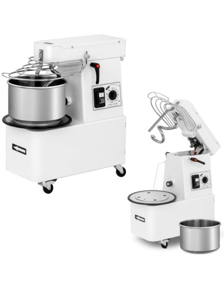 Spiralinis tešlos maišytuvas su išimamu dubeniu 7 l 29 kg/h 370 W ITALIJA Spiralinis tešlos maišytuvas su išimamu dubeniu 7 l 29 kg/h 370 W ITALIJA