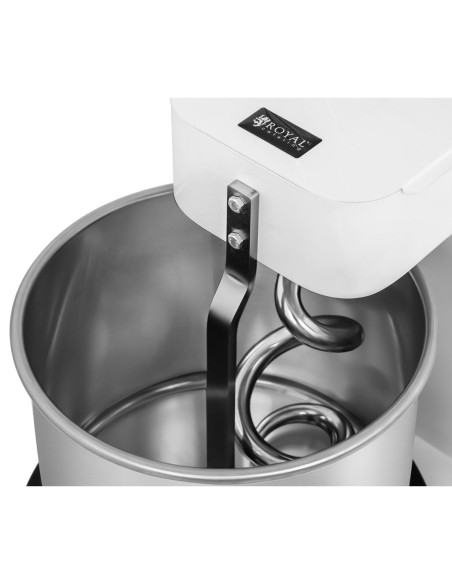 Spiralinis tešlos maišytuvas su išimamu dubeniu 7 l 29 kg/h 370 W ITALIJA Spiralinis tešlos maišytuvas su išimamu dubeniu 7 l 29 kg/h 370 W ITALIJA