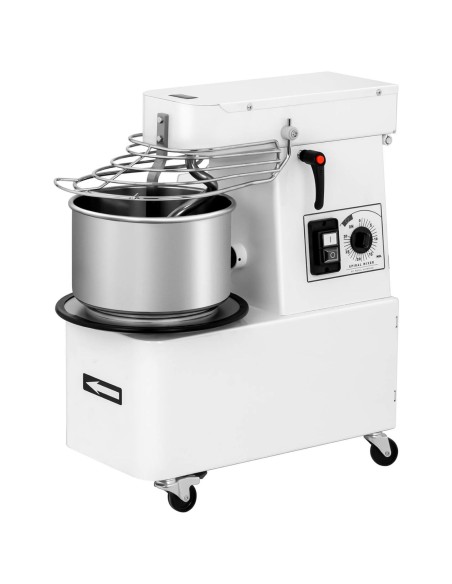 Spiralinis tešlos maišytuvas su išimamu dubeniu 7 l 29 kg/h 370 W ITALIJA Spiralinis tešlos maišytuvas su išimamu dubeniu 7 l 29 kg/h 370 W ITALIJA