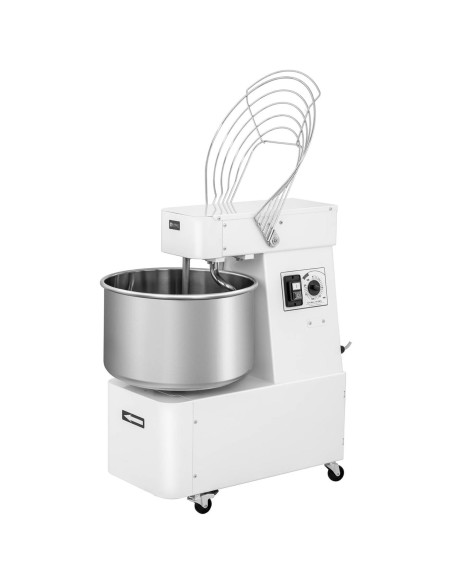 Spiralinis tešlos maišytuvas su fiksuotu dubeniu 32 l 88 kg/h 1100 W ITALIJA