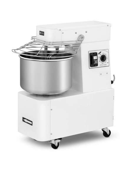 Spiralinis tešlos maišytuvas su fiksuotu dubeniu 15 l 48 kg/h 750 W ITALIJA Spiralinis tešlos maišytuvas su fiksuotu dubeniu 15 l 48 kg/h 750 W ITALIJA