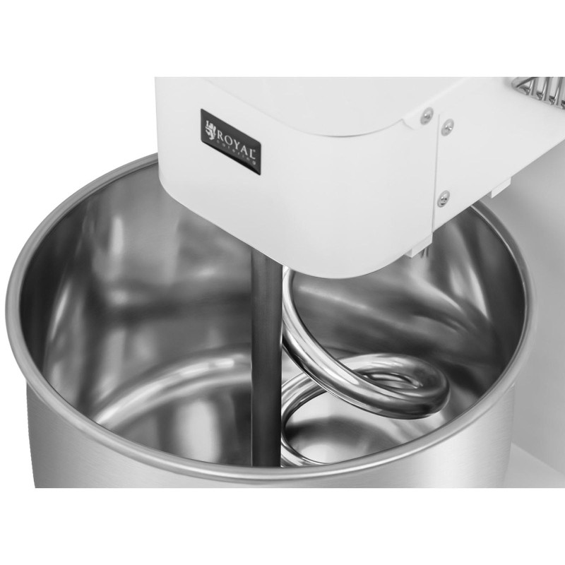 Spiralinis tešlos maišytuvas su fiksuotu dubeniu 15 l 48 kg/h 750 W ITALIJA