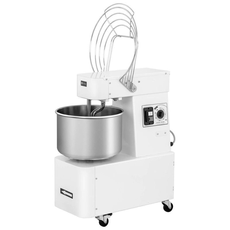 Spiralinis tešlos maišytuvas su fiksuotu dubeniu 15 l 48 kg/h 750 W ITALIJA