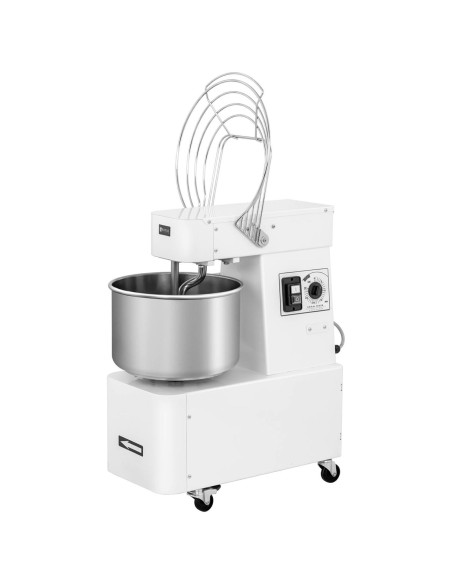 Spiralinis tešlos maišytuvas su fiksuotu dubeniu 15 l 48 kg/h 750 W ITALIJA Spiralinis tešlos maišytuvas su fiksuotu dubeniu 15 l 48 kg/h 750 W ITALIJA