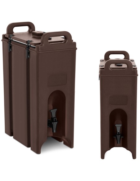 Maitinimo termosas su čiaupu šaltiems ir karštiems gėrimams transportuoti, 18l