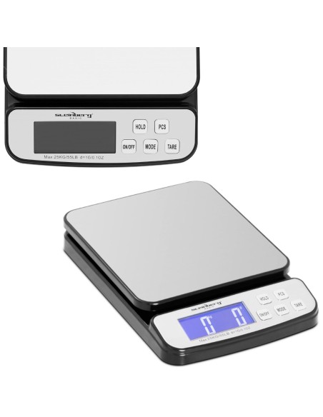 LCD pašto svarstyklės siuntiniams ir laiškams iki 25 kg / 1 g LCD pašto svarstyklės siuntiniams ir laiškams iki 25 kg / 1 g