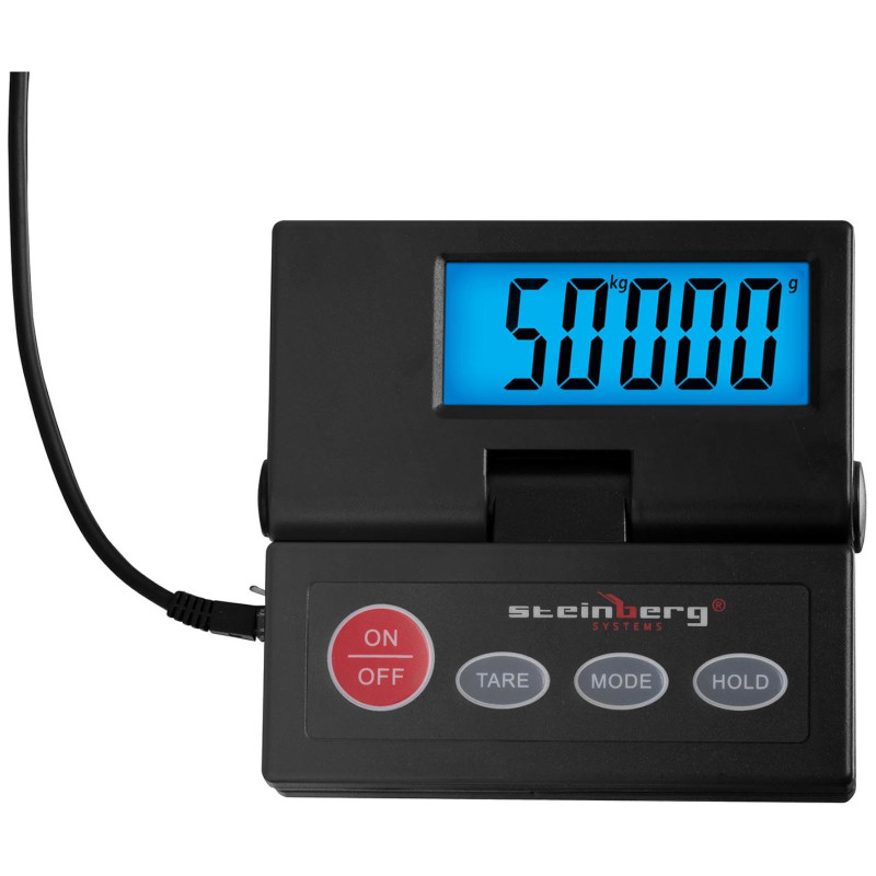 Pašto platformos svarstyklės iki 50 kg / 10 g LCD