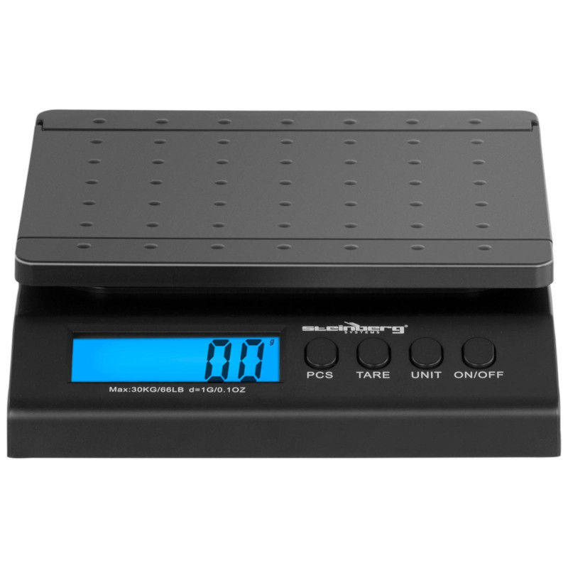 Pramoninės siuntų svarstyklės iki 30 kg / 10 g LCD