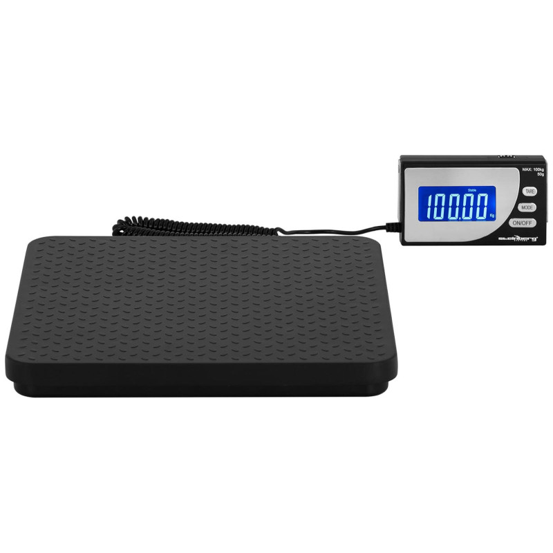 Pramoninės siuntų svarstyklės iki 100 kg / 0,1 g LCD USB