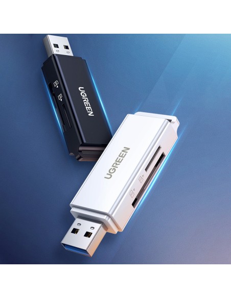Nešiojamas USB 3.0 TF/SD kortelių skaitytuvas juodas Nešiojamas USB 3.0 TF/SD kortelių skaitytuvas juodas