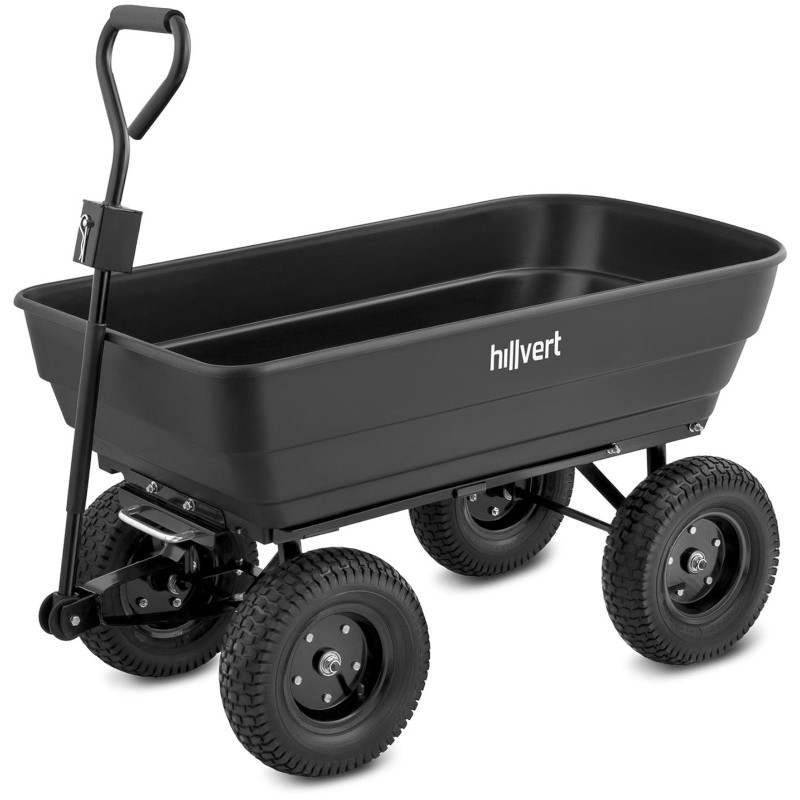 Sodo vežimėlis savivartis 125 l 350 kg
