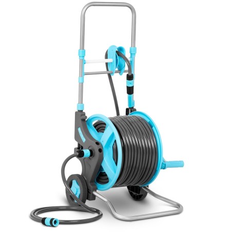 Sodo žarna ant ritės su vežimėliu 45 m + 2 m 1/2'' Sodo žarna ant ritės su vežimėliu 45 m + 2 m 1/2''