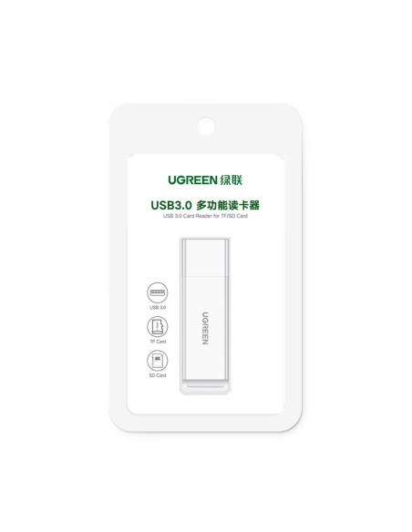 Nešiojamas USB 3.0 TF/SD kortelių skaitytuvas juodas Nešiojamas USB 3.0 TF/SD kortelių skaitytuvas juodas
