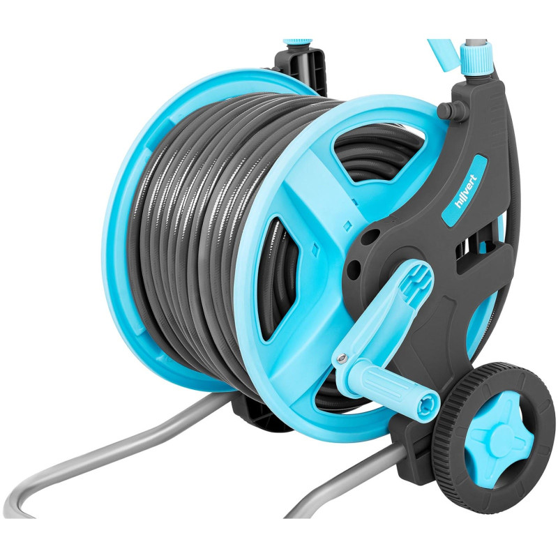 Sodo žarna ant ritės su vežimėliu 45 m + 2 m 1/2''