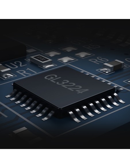 Nešiojamas USB 3.0 TF/SD kortelių skaitytuvas juodas Nešiojamas USB 3.0 TF/SD kortelių skaitytuvas juodas