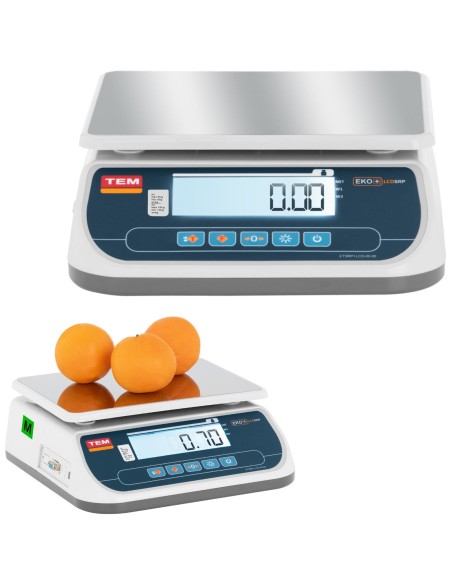 Komercinės svarstyklės 15 kg / 5 g LCD M LEGALIZAVIMAS Komercinės svarstyklės 15 kg / 5 g LCD M LEGALIZAVIMAS