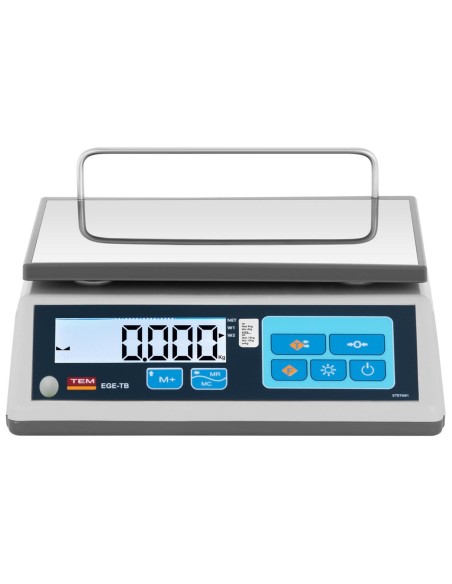 Komercinės svarstyklės 15 kg / 5 g LCD M LEGALIZAVIMAS Komercinės svarstyklės 15 kg / 5 g LCD M LEGALIZAVIMAS