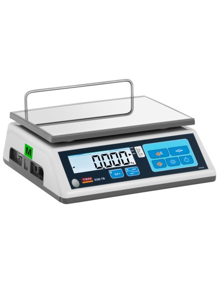 Komercinės svarstyklės 15 kg / 5 g LCD M LEGALIZAVIMAS Komercinės svarstyklės 15 kg / 5 g LCD M LEGALIZAVIMAS