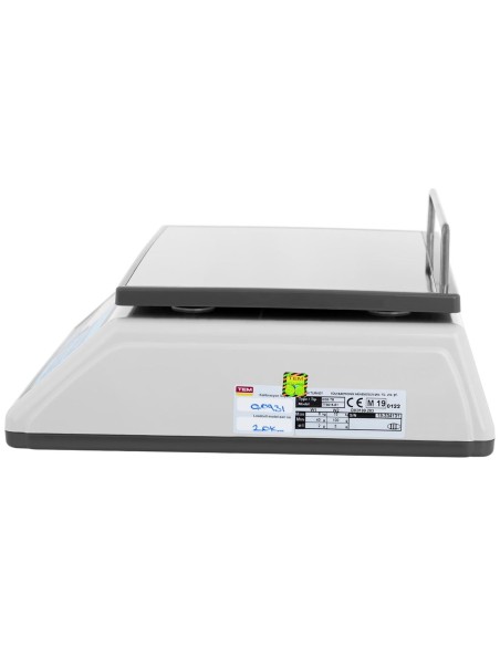 Komercinės svarstyklės 15 kg / 5 g LCD M LEGALIZAVIMAS Komercinės svarstyklės 15 kg / 5 g LCD M LEGALIZAVIMAS