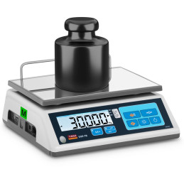 Komercinės svarstyklės 30 kg / 10 g LCD M LEGALIZAVIMAS