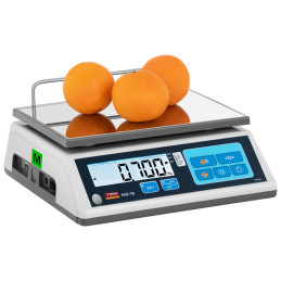 Komercinės svarstyklės 30 kg / 10 g LCD M LEGALIZAVIMAS