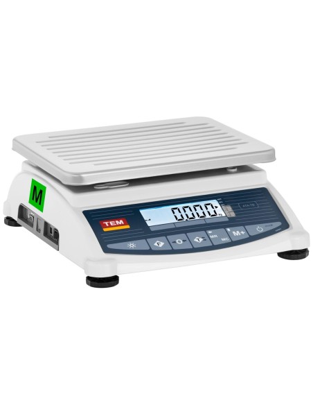 Komercinės svarstyklės 60 kg / 20 g LCD M LEGALIZACIJA Komercinės svarstyklės 60 kg / 20 g LCD M LEGALIZACIJA