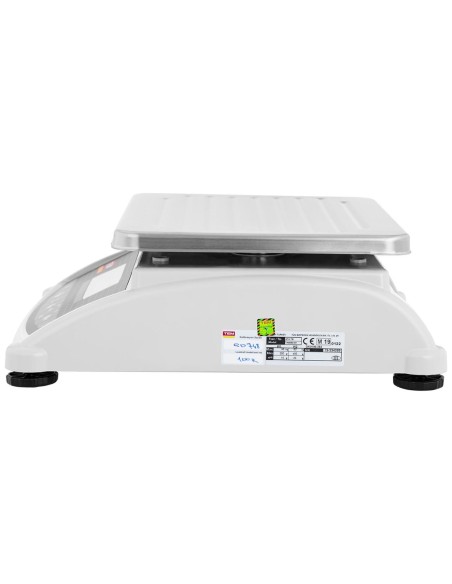 Komercinės svarstyklės 60 kg / 20 g LCD M LEGALIZACIJA Komercinės svarstyklės 60 kg / 20 g LCD M LEGALIZACIJA