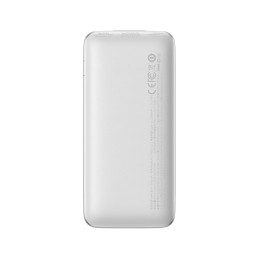 Bipow Pro maitinimo blokas 10000mAh 22,5W + USB laidas 3A 0,3m baltas