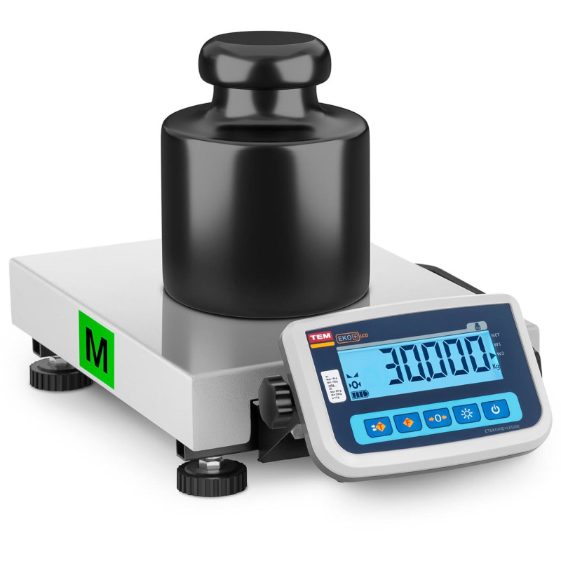 Pašto svarstyklės siuntoms ir laiškams 30 kg / 10 g LCD M LEGALIZACIJA