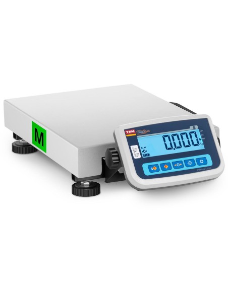 Pašto svarstyklės siuntoms ir laiškams 30 kg / 10 g LCD M LEGALIZACIJA Pašto svarstyklės siuntoms ir laiškams 30 kg / 10 g LCD M LEGALIZACIJA