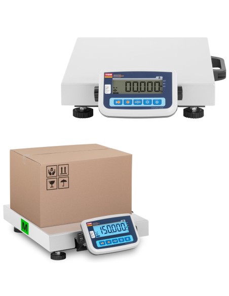 Pakuotės sandėlio svarstyklės 150 kg / 50 g LCD M LEGALIZAVIMAS Pakuotės sandėlio svarstyklės 150 kg / 50 g LCD M LEGALIZAVIMAS